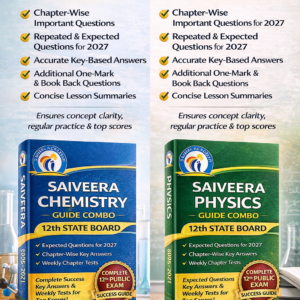 Saiveera 12th State Board Physics & Chemistry Combo Guide (2026–2027)